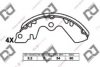 DJ PARTS BS1386 Brake Shoe Set